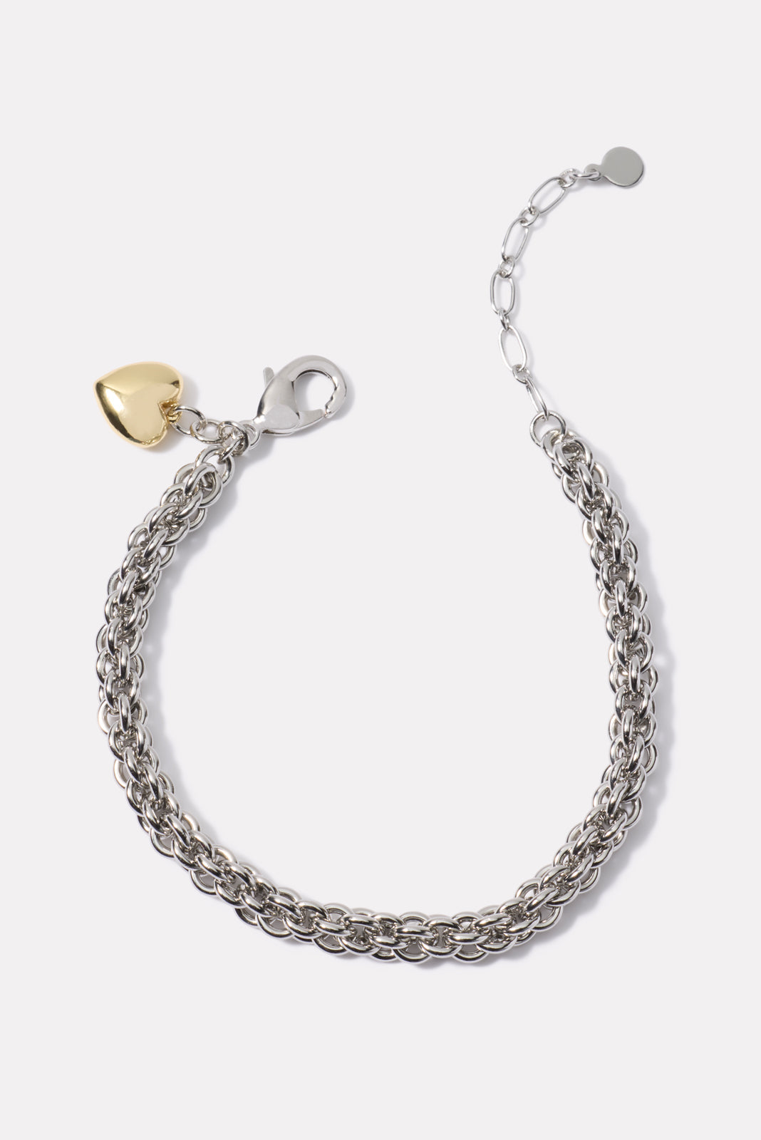 Cleo Heart Charm Bracelet